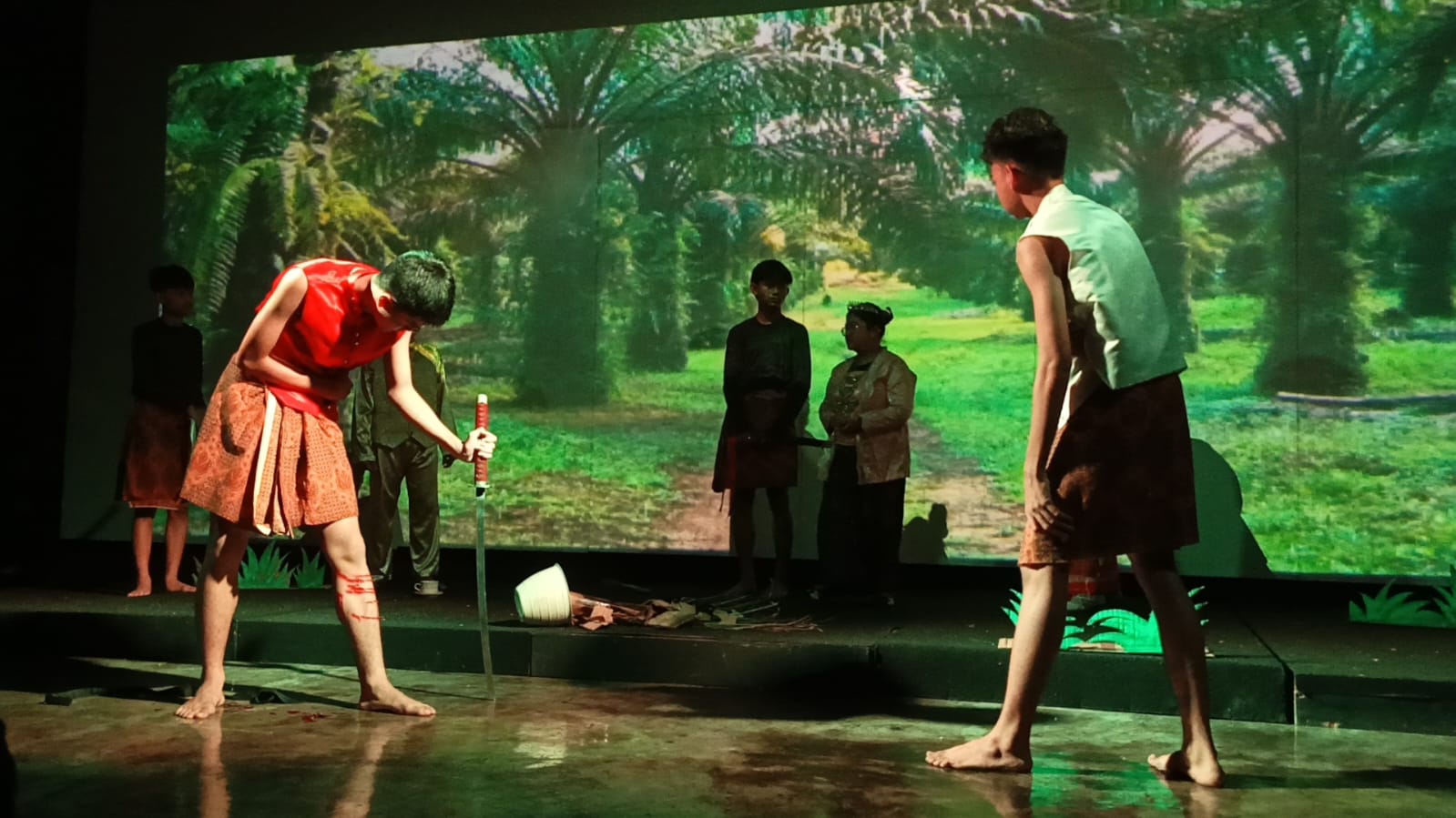 Festival Pementasan Drama Kelas IX SMP Negeri 3 Pontianak Meriah Digelar di Port 99